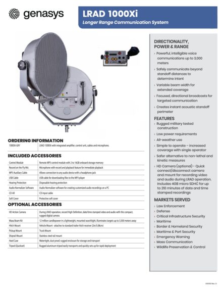 LRAD 1000Xi