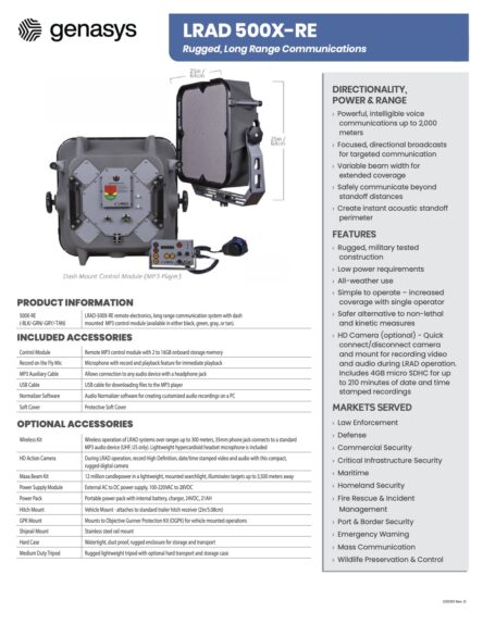 LRAD 500X-RE