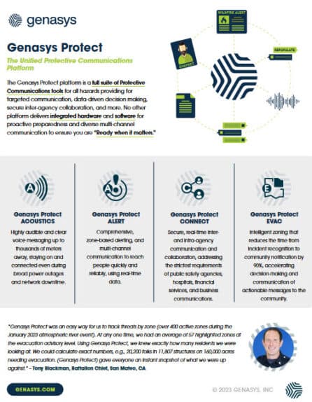 Genasys Protect Platform Brochure