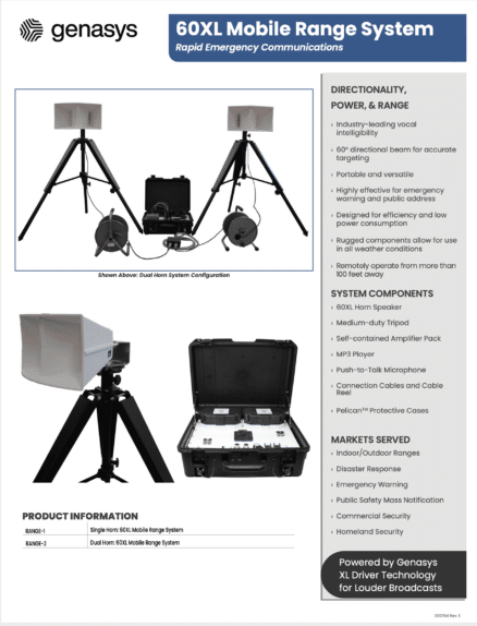 60XL Mobile Range System